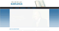 Desktop Screenshot of haroldrawlings.com