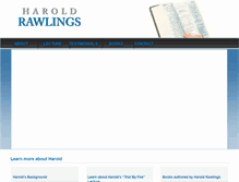 Tablet Screenshot of haroldrawlings.com